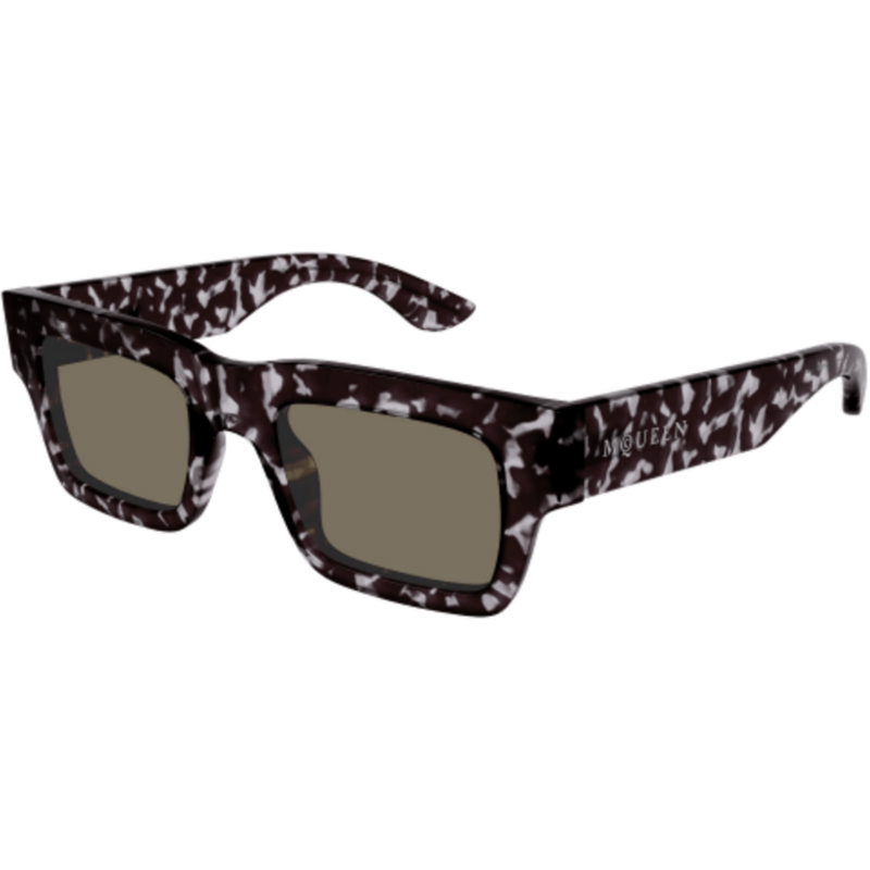 Sunglasses Alexander McQueen AM 0508 S- 002 Havana / Brown 50mm
