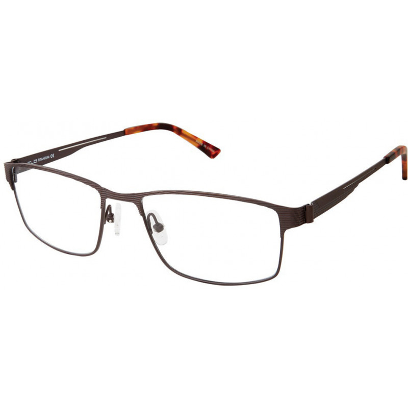 Eyeglasses TLG NU 024 C02 Matte Brown 55mm