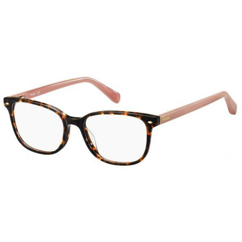 Eyeglasses Fossil FOS 7073 086 Havana Brown 52mm