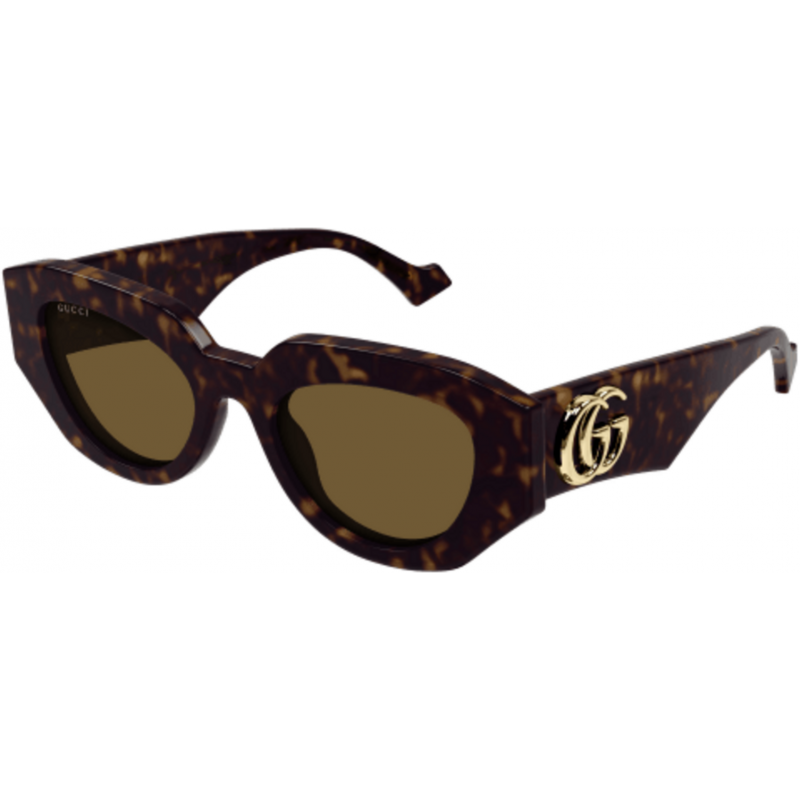 Sunglasses Gucci GG 1421 S- 002 Havana / Brown 51mm