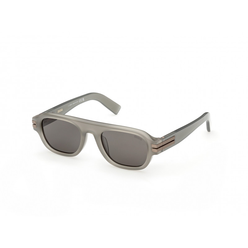 Sunglasses Zegna EZ 0304 20D Shiny Grey / 52mm