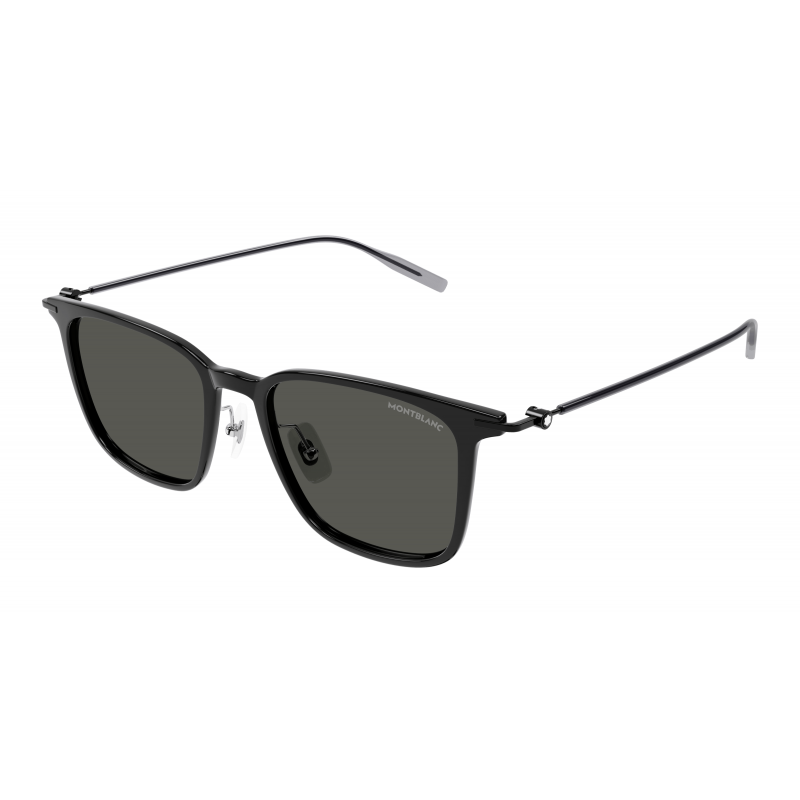 Sunglasses Montblanc MB 0354 S- 001 Black / Grey 52mm