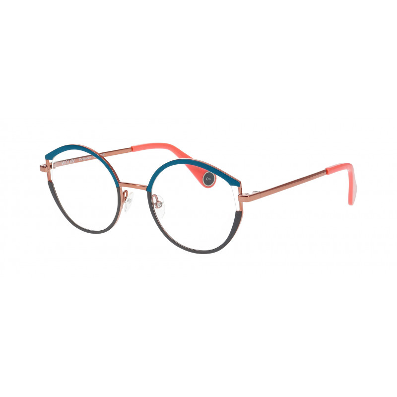 Eyeglasses WOOW GAME ON 1 9125 Maroccan Blue / Nosepad 47mm