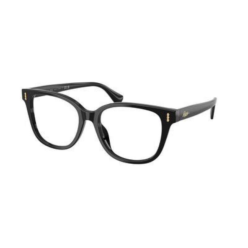 Eyeglasses Ralph RA 7196 U 5001 Shiny Black / Demo 52mm