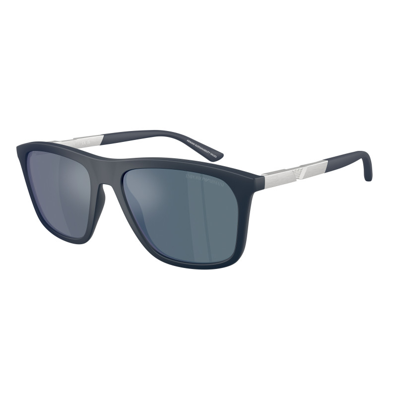 Sunglasses Emporio Armani EA 4237 618925 Matte Dark Blue / Grey Ar External Polyamide Standard