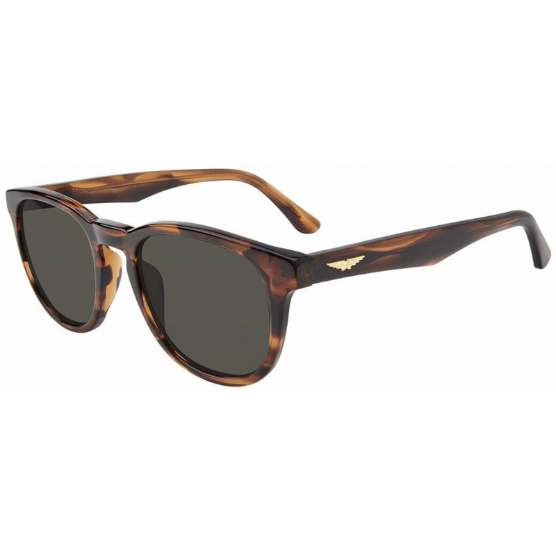 Sunglasses Police SPLP 22 0836 Shiny Striped Brown