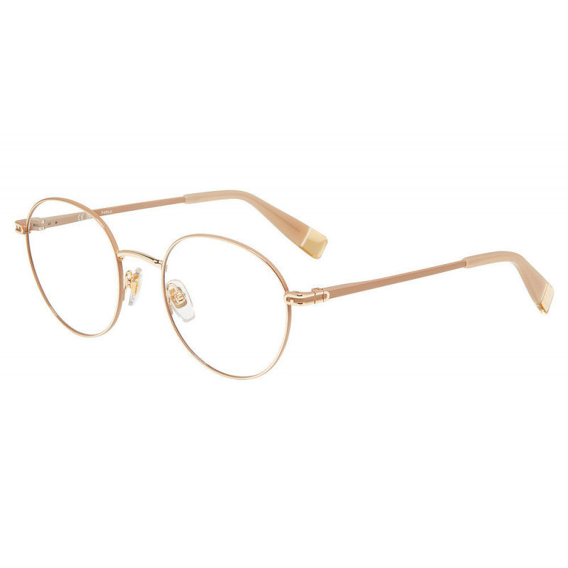 Sunglasses Furla VFUA 99 0367 Rose Gold With Brown 52mm