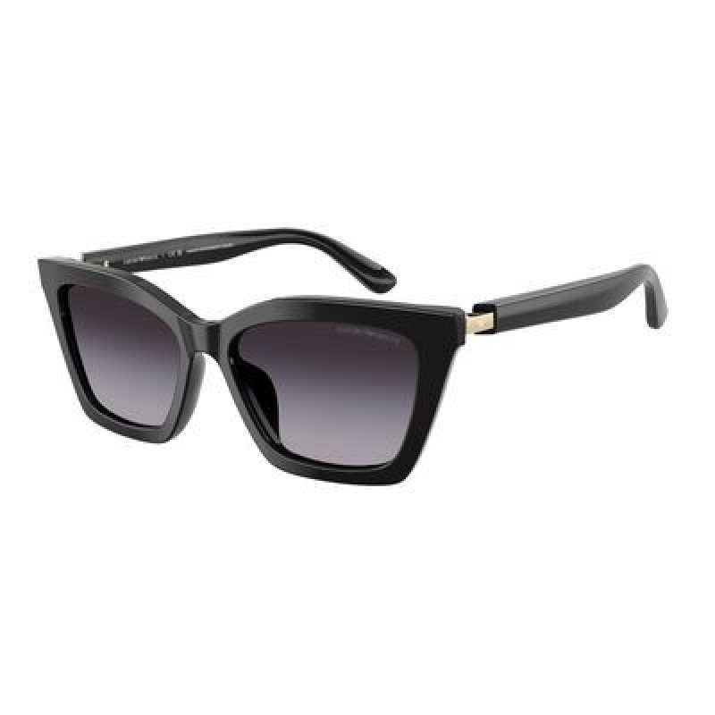 Sunglasses Emporio Armani EA 4250 U 50178G Shiny Black / Gradient Grey Polyamide Standard 54mm