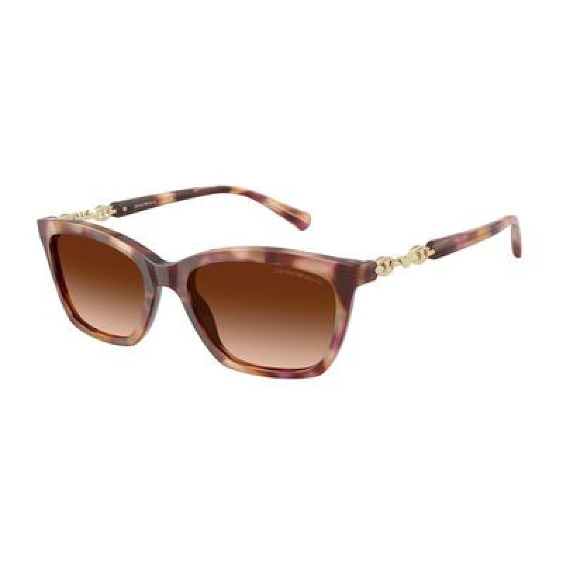 Sunglasses Emporio Armani EA 4238 619674 Shiny Havana Red / Gradient Brown 54mm