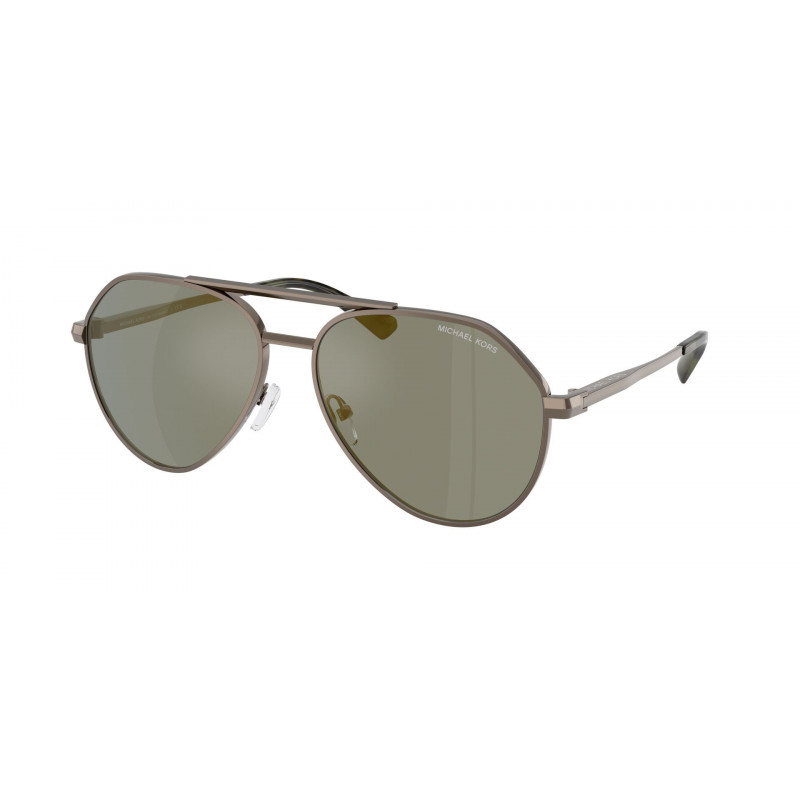 Sunglasses Michael Kors MK 1168 10014T Matte Husk / Olive Mirror Polyamide Standard