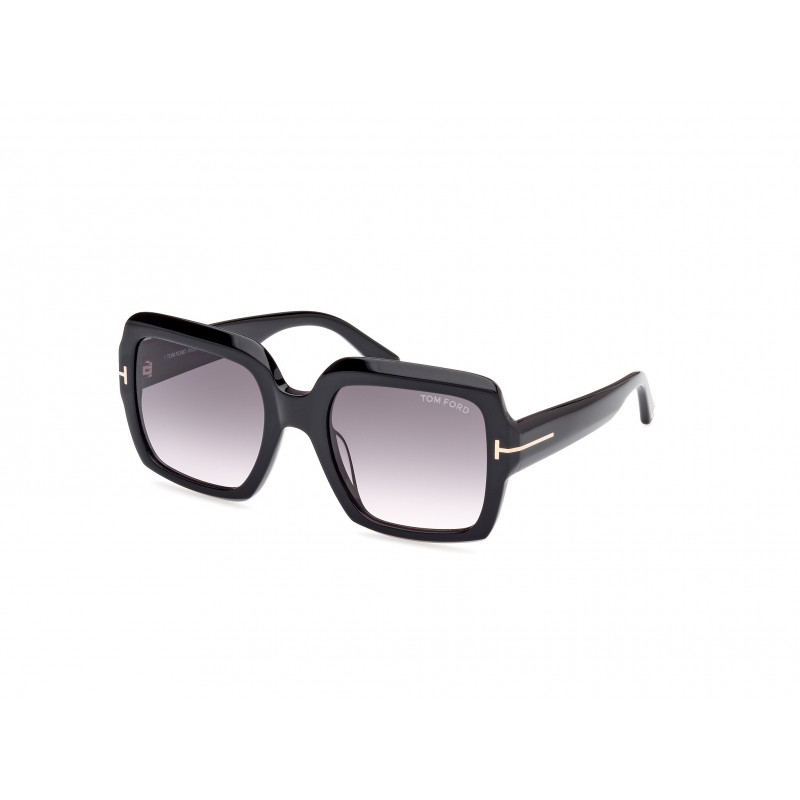 Sunglasses Tom Ford FT 1082 01B Shiny Black / 54mm