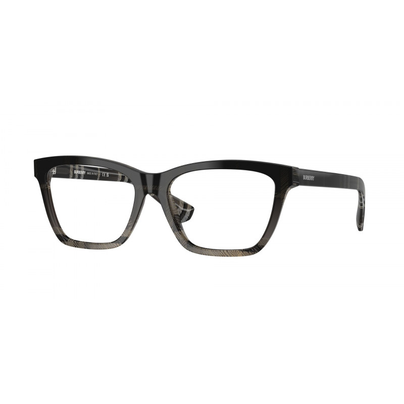 Eyeglasses Burberry BE 2440 4200 Check Gradient Grey / Demo Lens 54mm