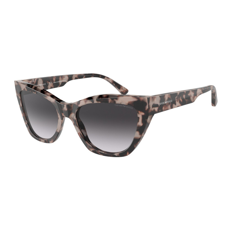 Sunglasses Emporio Armani EA 4176 54108G Shiny Pink Havana Gradient Gre 54mm