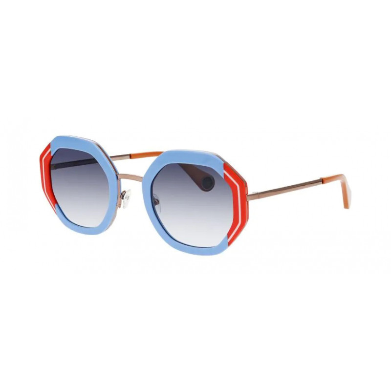 Sunglasses WOOW SUPER RUNNER 2 4427 Blue / Nosepads 50mm