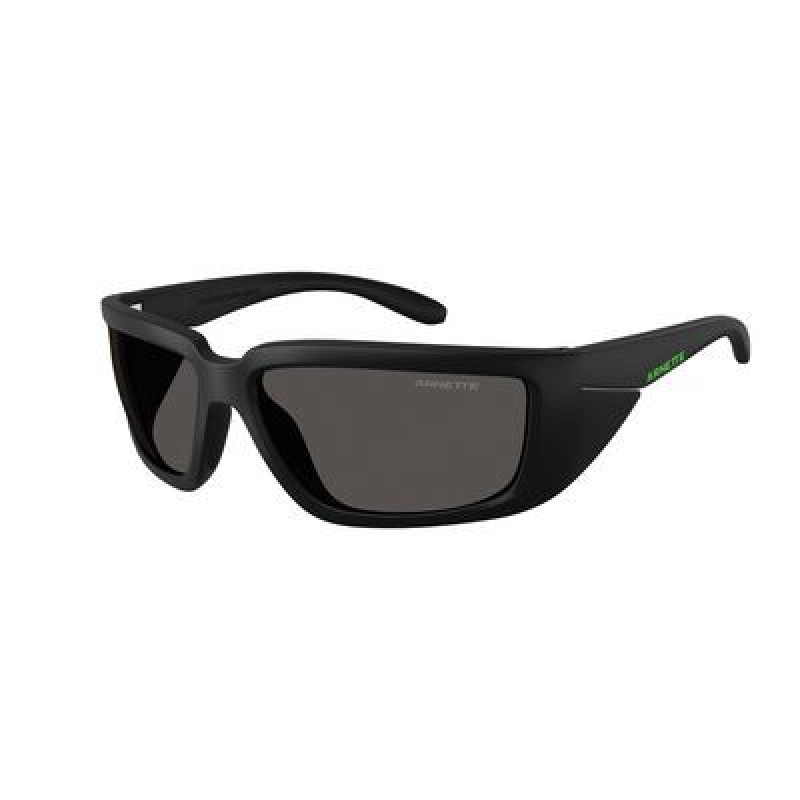 Sunglasses Arnette AN 4355 275887 Matte Black/Black Rubber / Dark Grey Policarbonate Standard 62mm