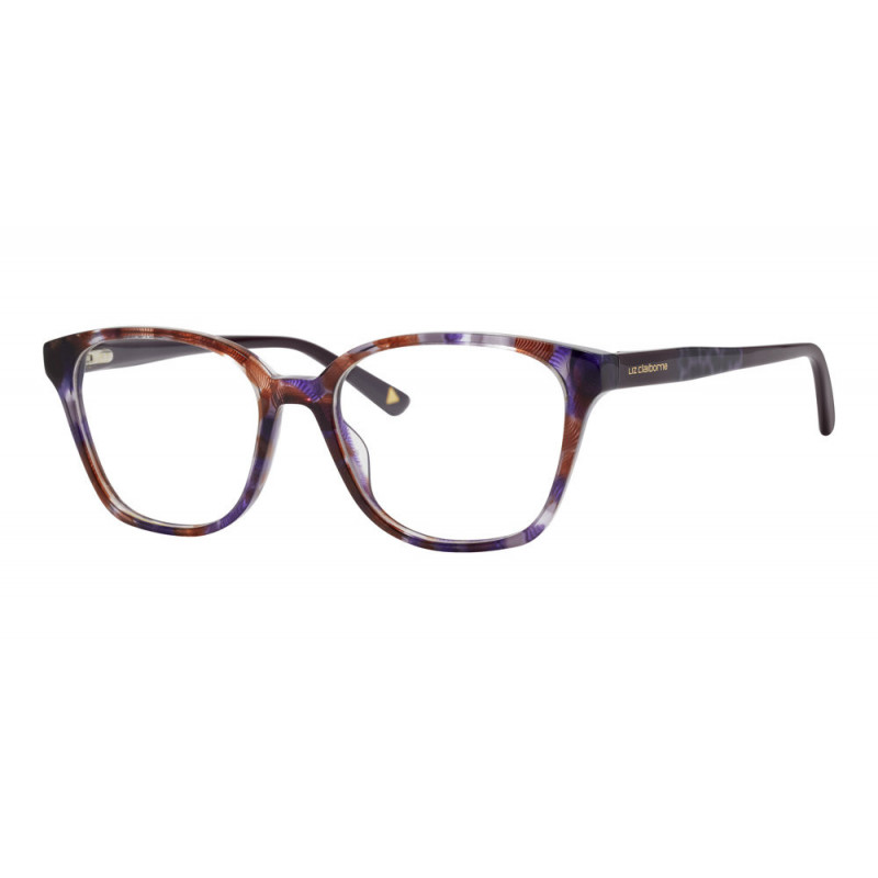 Eyeglasses Liz Claiborne L 692 DEX Violet Havana 53mm