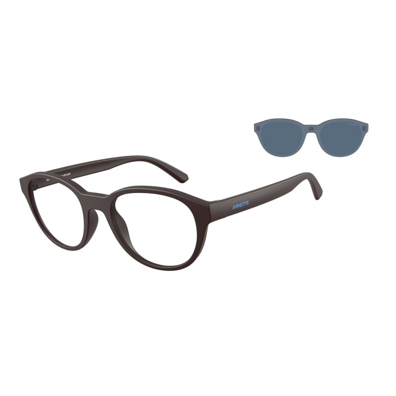 Sunglasses Arnette AN 4375 30271W Matte Chocolate / Clear Policarbonate Standard 51mm