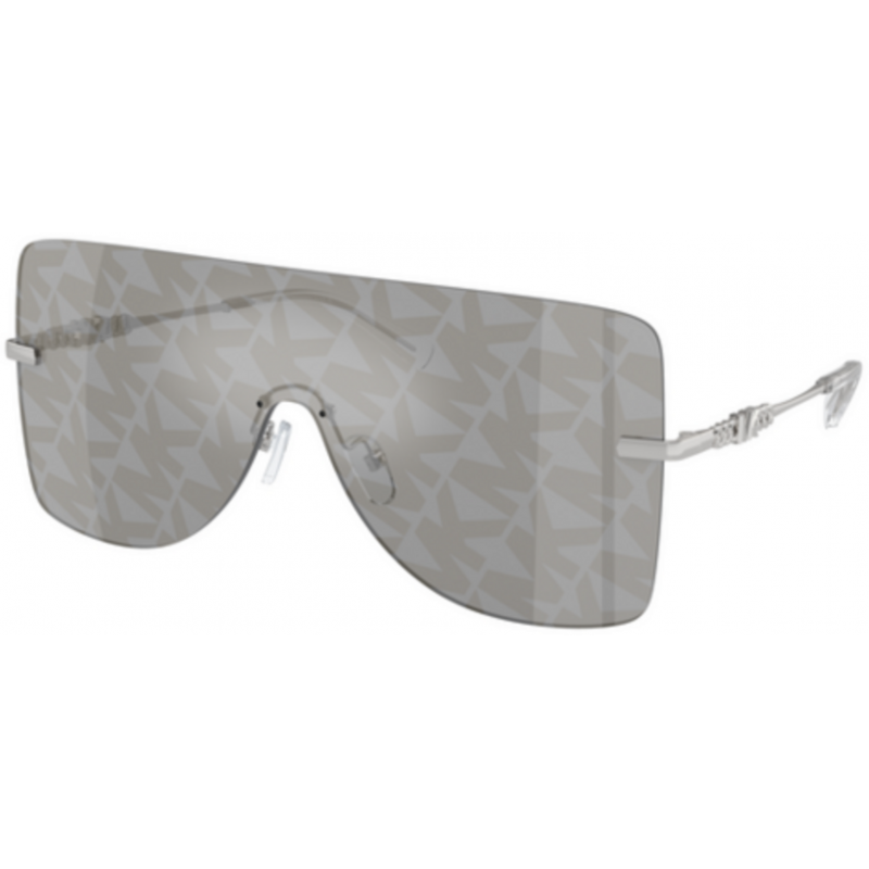Sunglasses Michael Kors MK 1148 18930E London Logo Gold Silver Mir 38mm