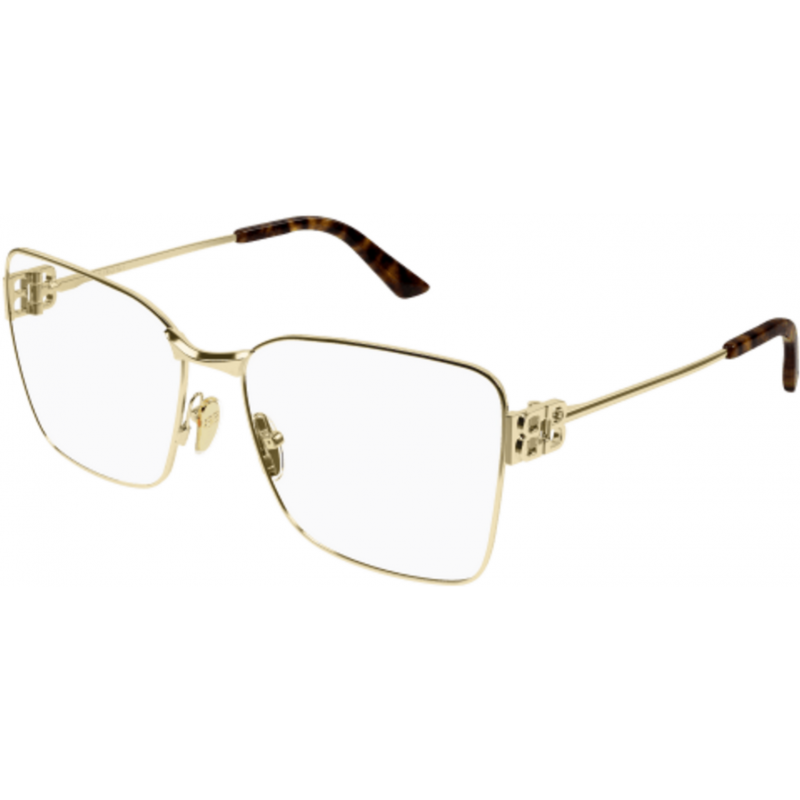 Eyeglasses Balenciaga BB 0339 O- 003 Gold / Transparent 59mm