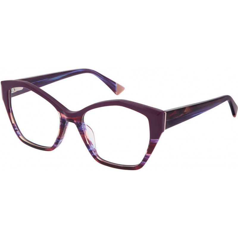 Eyeglasses Champion DOTTIE C03 Auvergine Horn Grad. 52mm