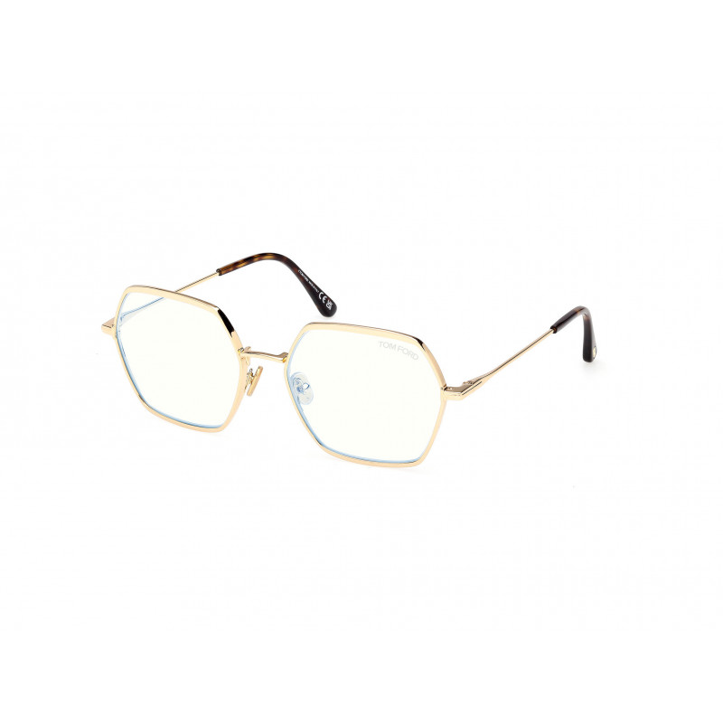 Eyeglasses Tom Ford FT 6050 -B 030 Shiny Deep Gold / 56mm
