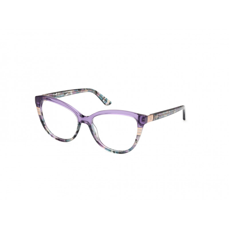 Eyeglasses Guess By Marciano GM 50011 081 Shiny Violet / Violet/Havana 54mm