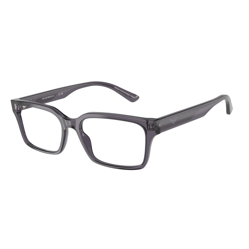 Eyeglasses Emporio Armani EA 3244 F 6106 Transparent Dark Grey / Demo Lens 55mm